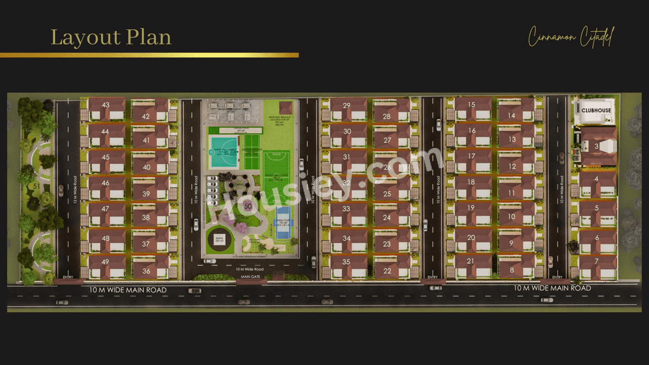 Indraprastha Cinnamon Citadel Floor Plan