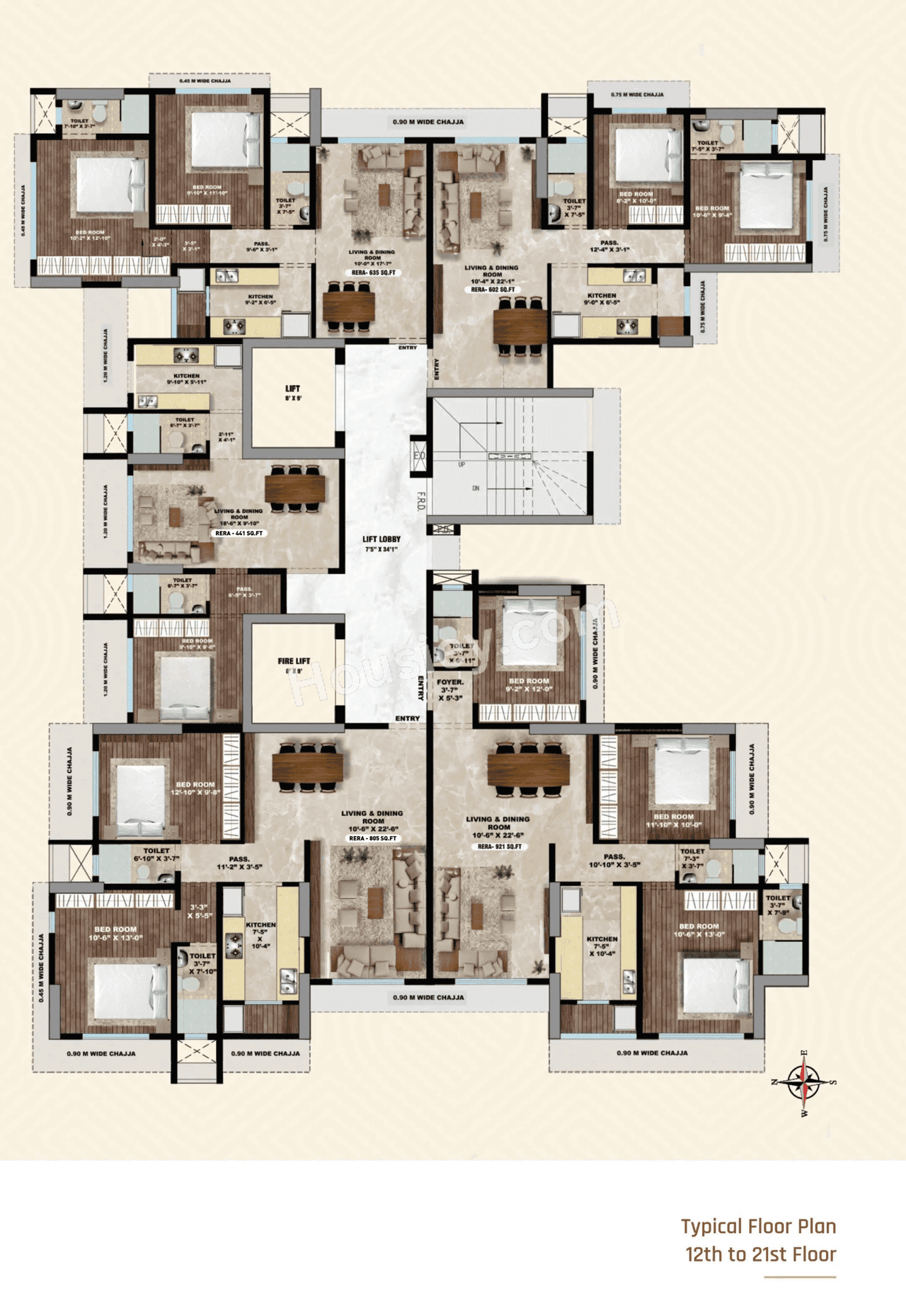 Indumani Heights Floor plan 2