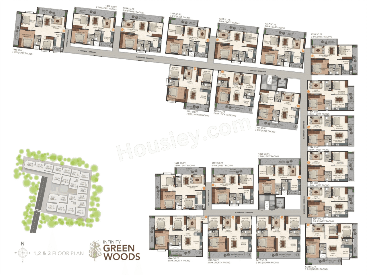 Infinity Green Woods Master Plan