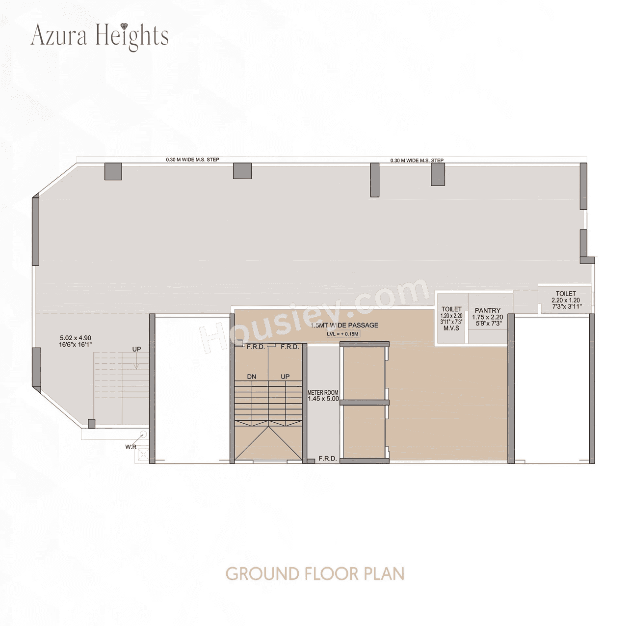 Infra Azura Heights Floor plan 1