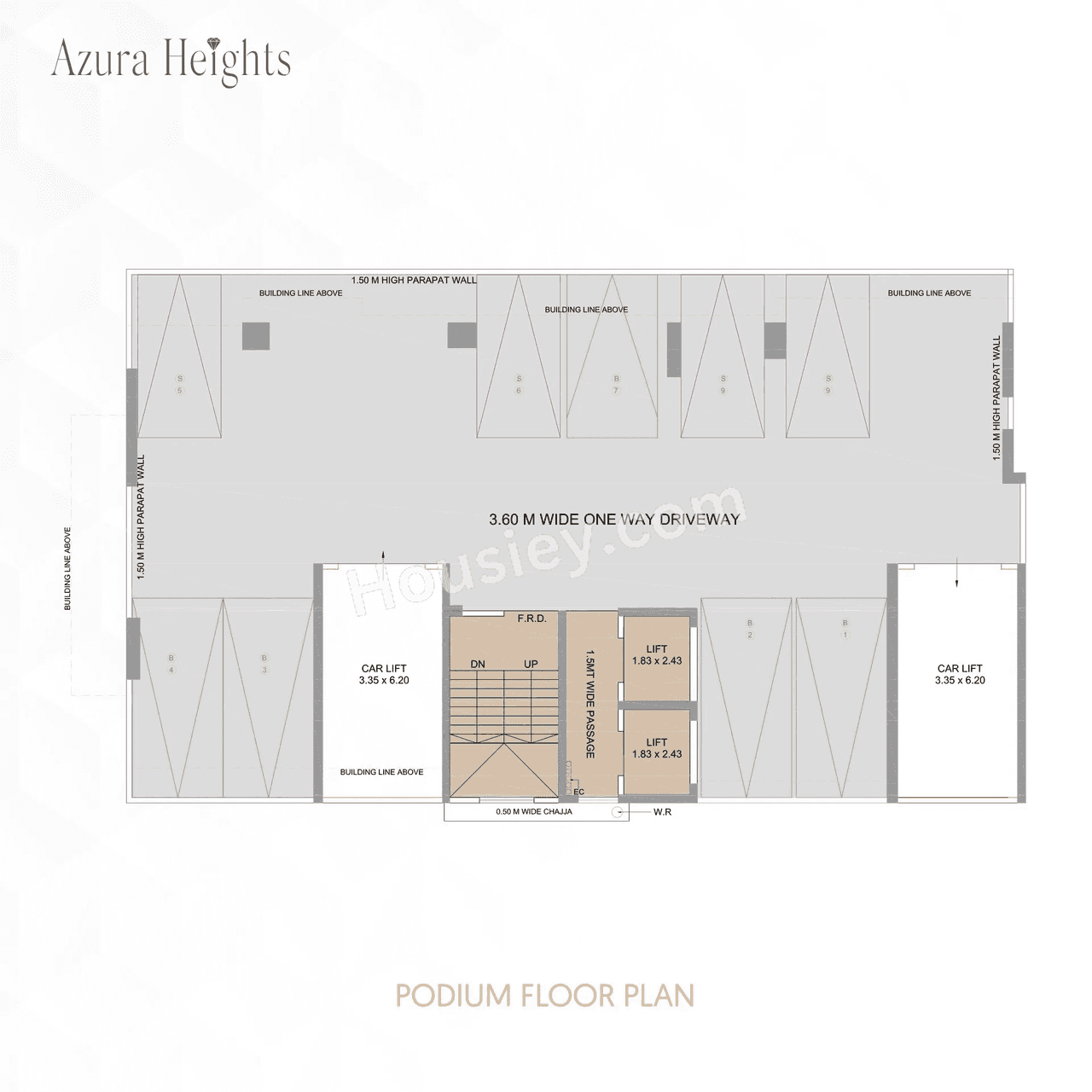 Infra Azura Heights Floor plan 2