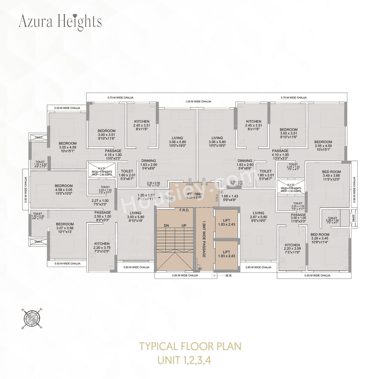 Infra Azura Heights Floor plan 3