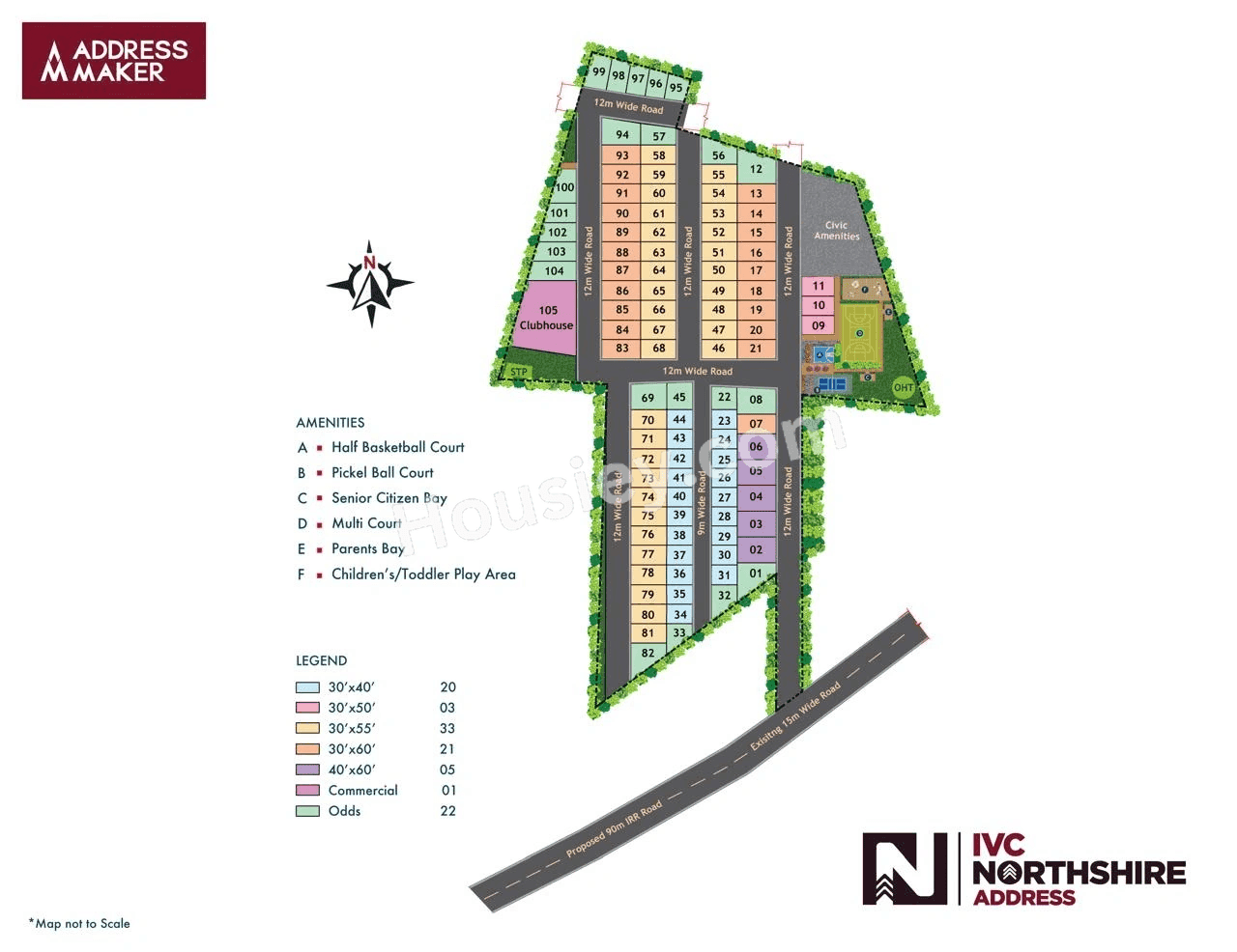 IVC Northshire Address Floor Plan