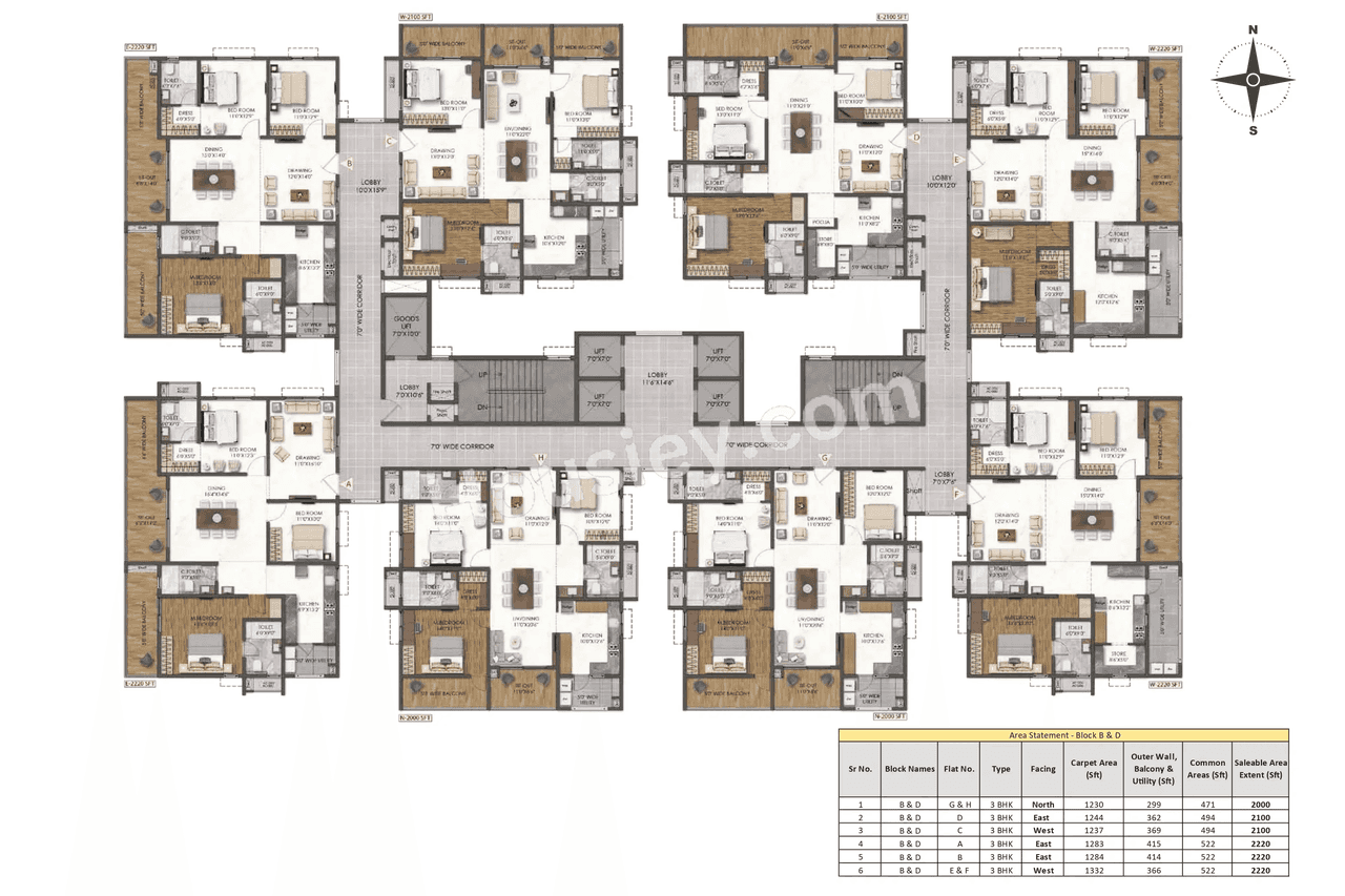 Jain Central Park East Floor plan 2