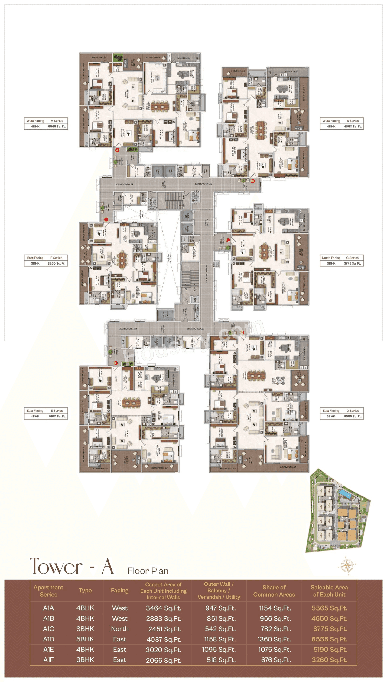 Jain Samriddhi Floor plan 1