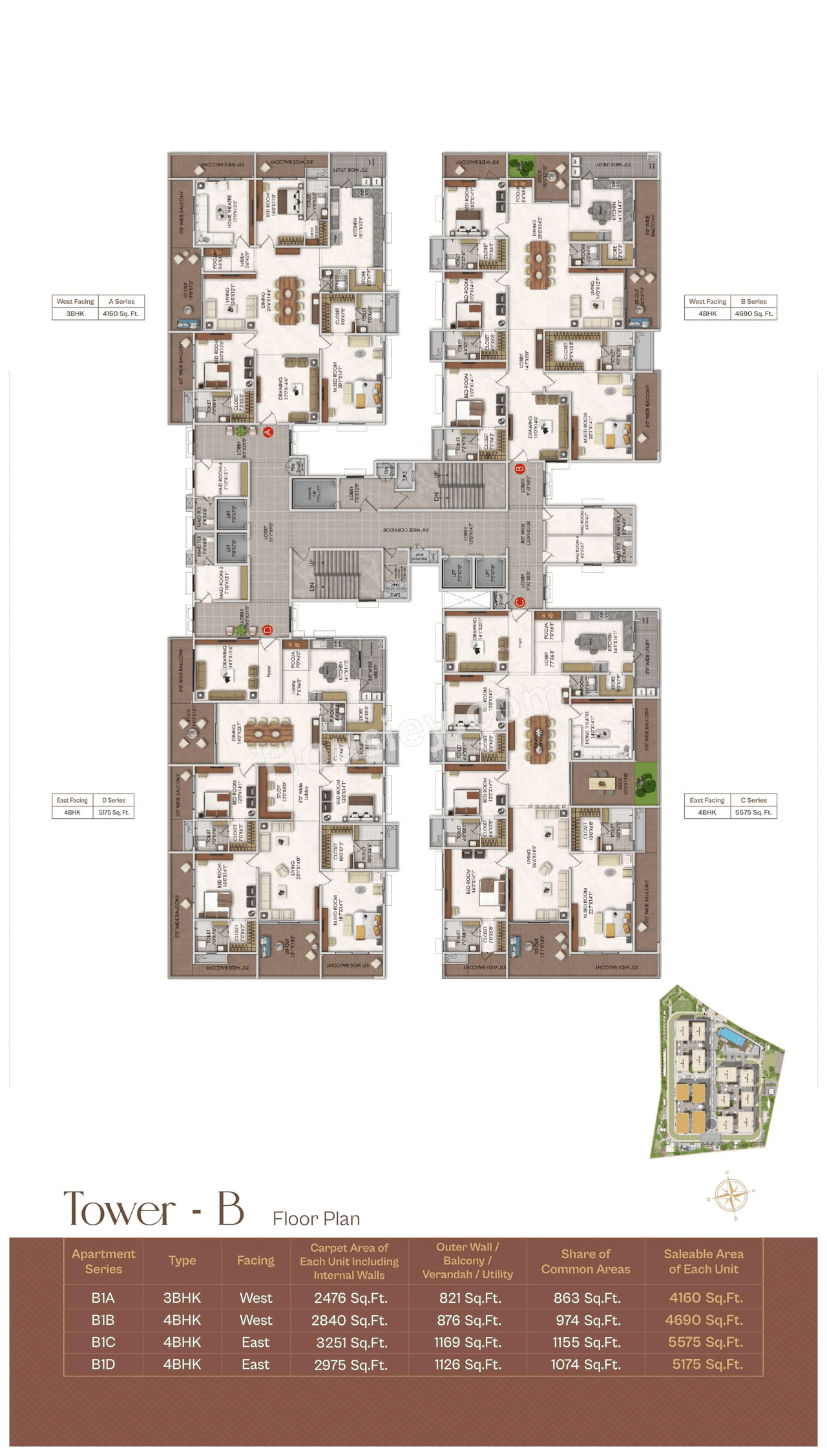 Jain Samriddhi Floor plan 2