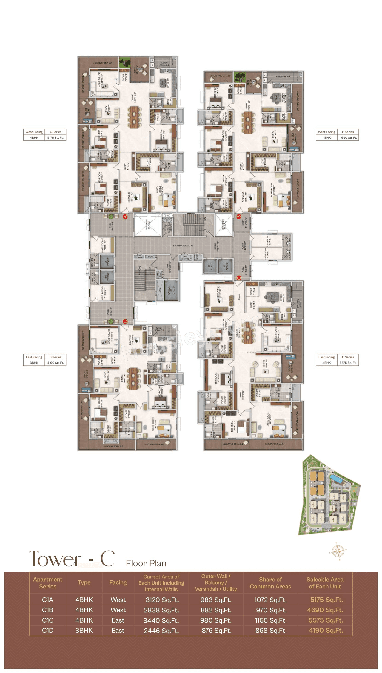 Jain Samriddhi Floor plan 3