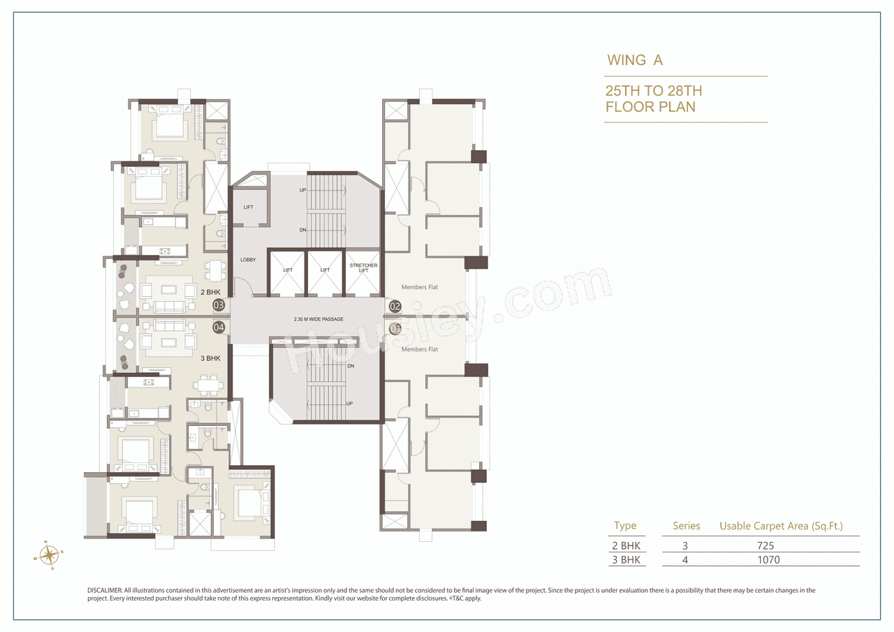 Jal Mangal Deep By Kolte Patil Floor plan 1