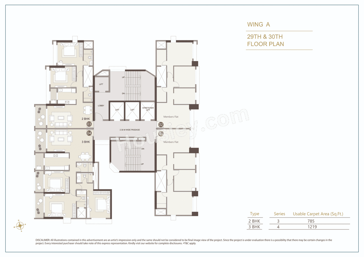 Jal Mangal Deep By Kolte Patil Floor plan 2
