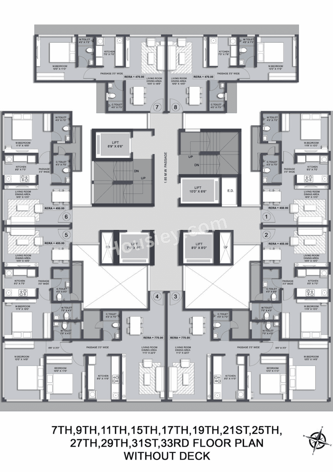 Jaydeep La Residency Floor plan 4
