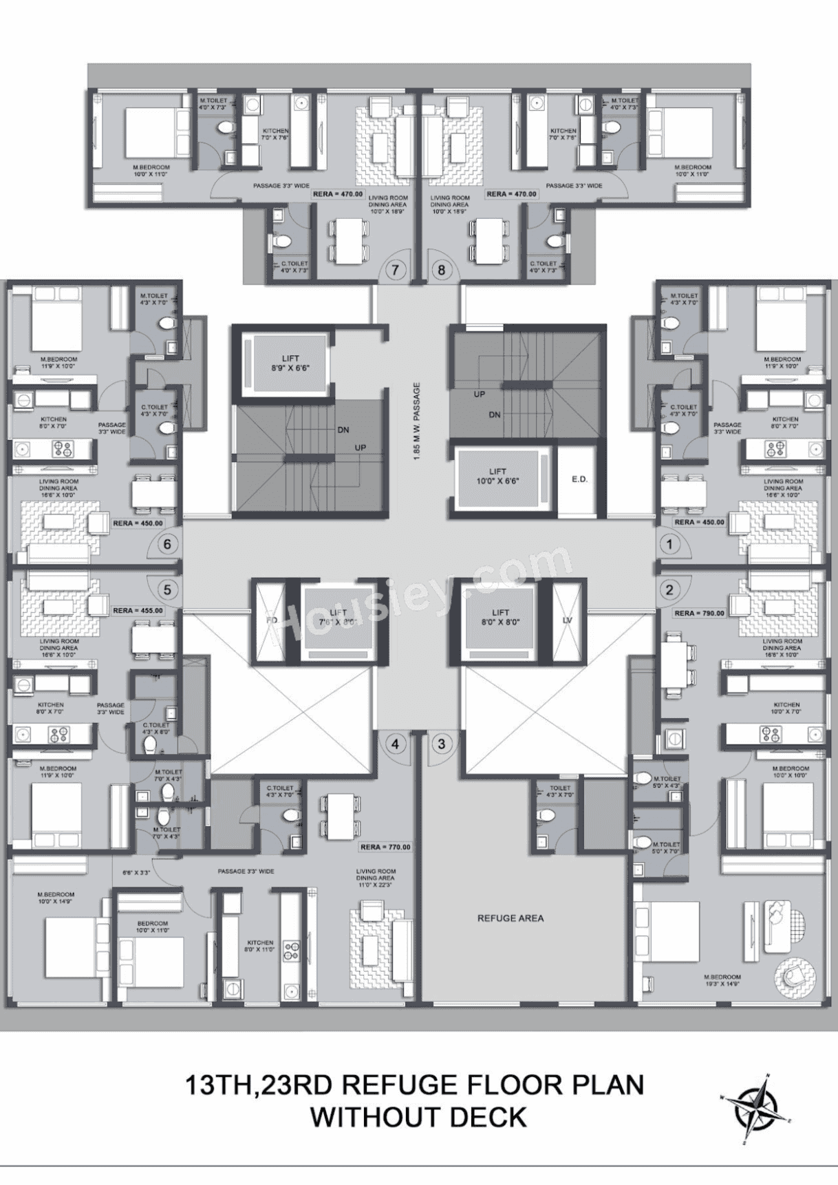 Jaydeep La Residency Floor plan 5