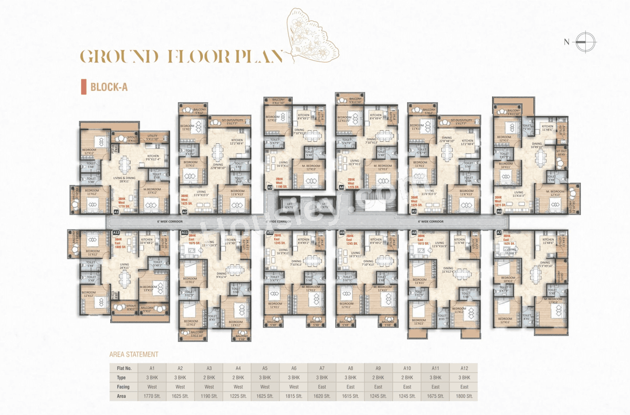 Jeevan Allure Floor plan 1