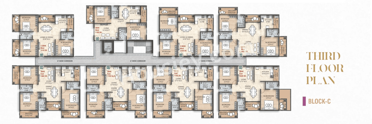 Jeevan Allure Floor plan 3