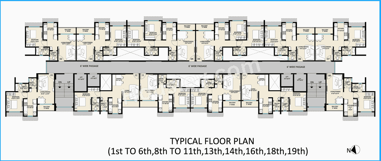 Jewel Vistaz Floor plan 2