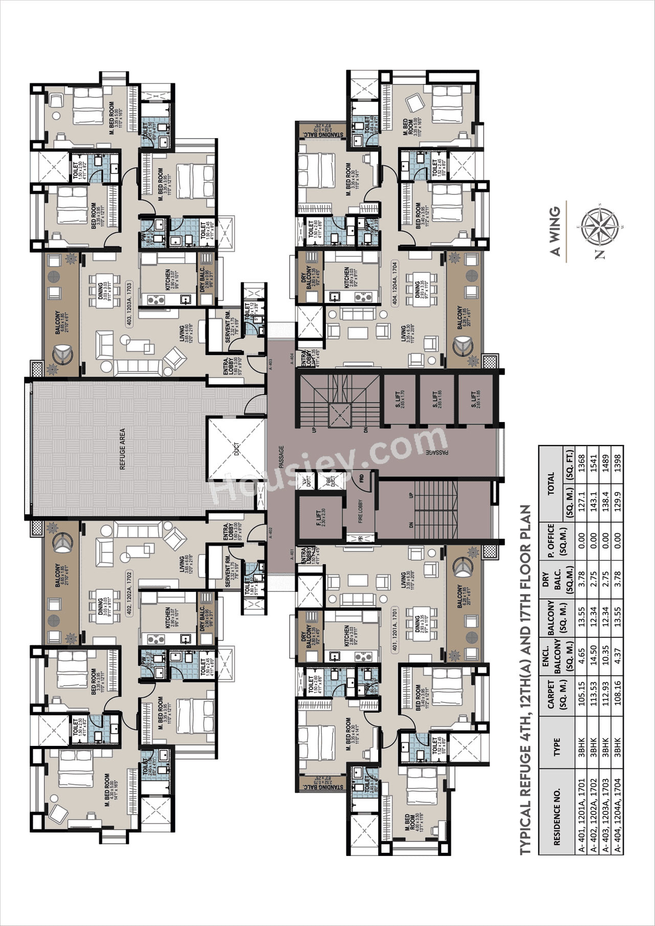 Jhala Mayuk Kothrud Floor plan 2