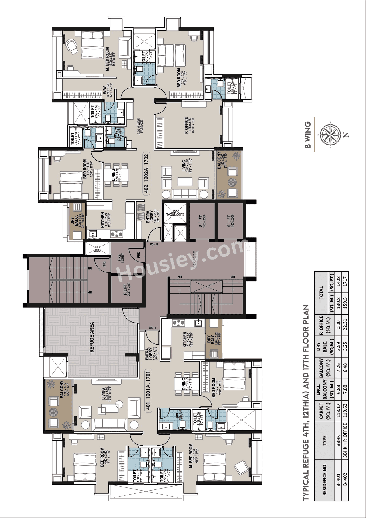 Jhala Mayuk Kothrud Floor plan 5