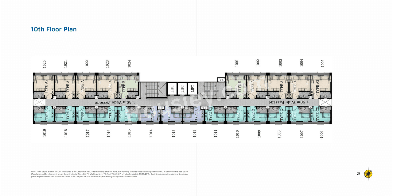 Jhamtani BizCore Floor plan 1