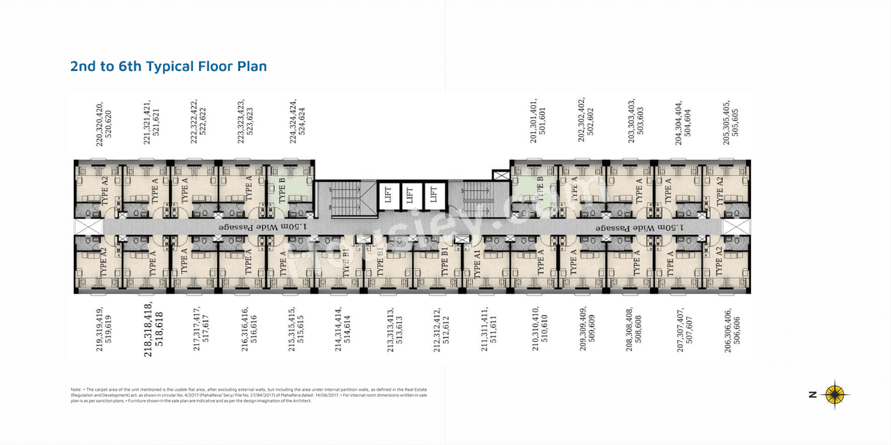 Jhamtani BizCore Floor plan 4
