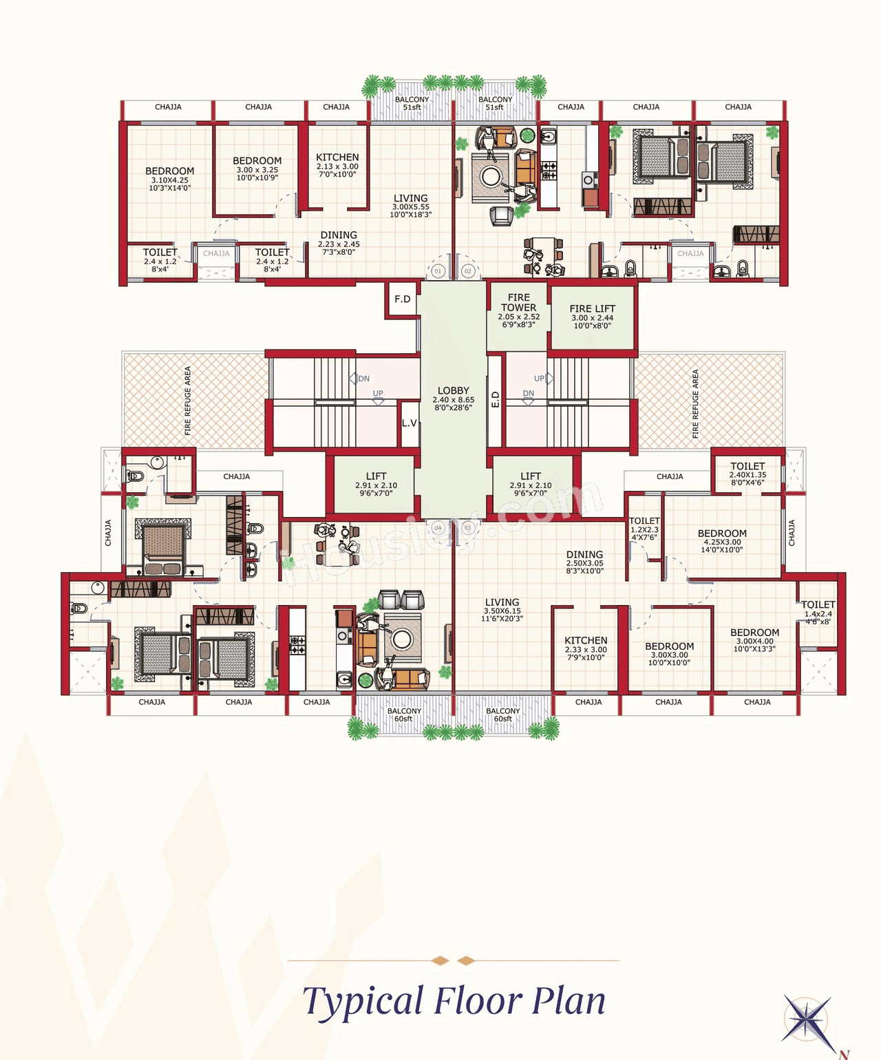 Juhi Empressa Floor plan 2