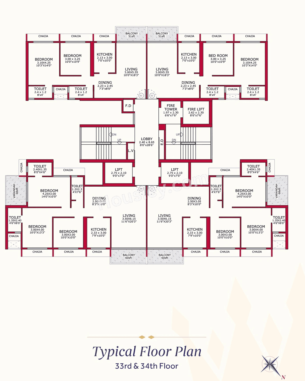 Juhi Empressa Floor plan 3