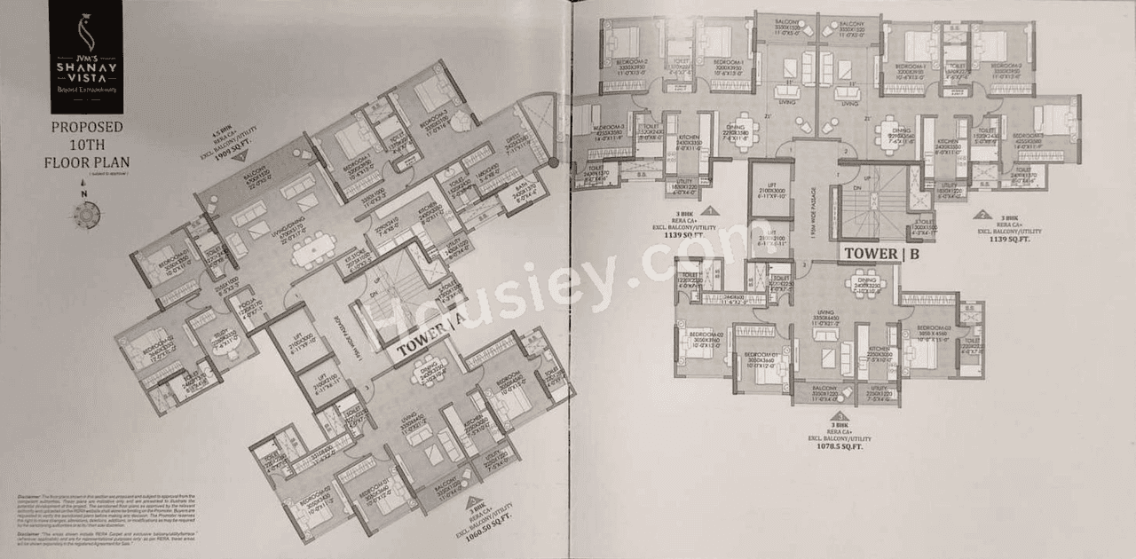 JVM Shanay Vista Floor plan 3