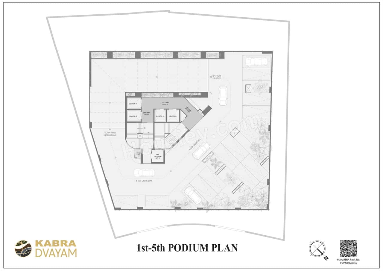 Kabra Dvayam Floor plan 1