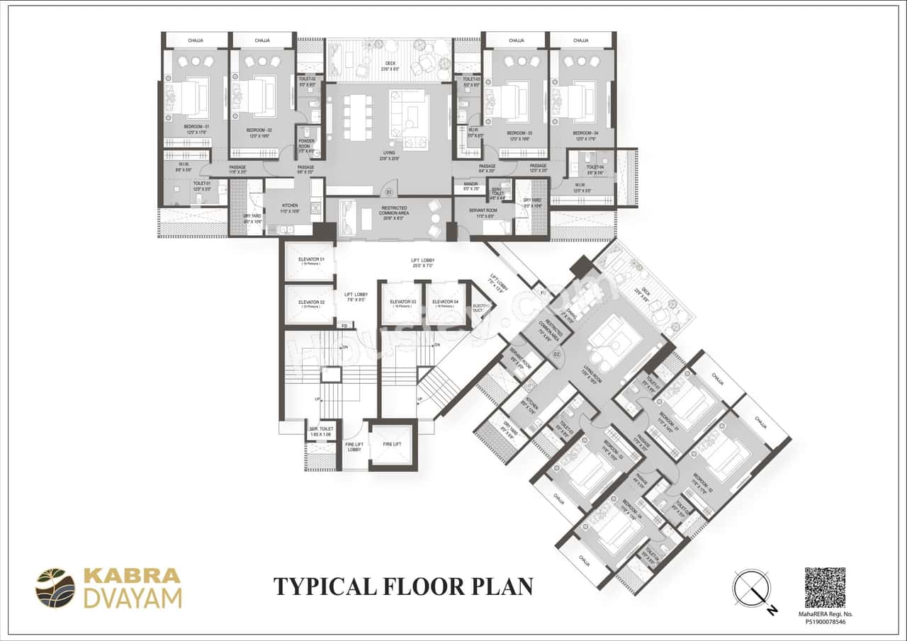 Kabra Dvayam Floor plan 3