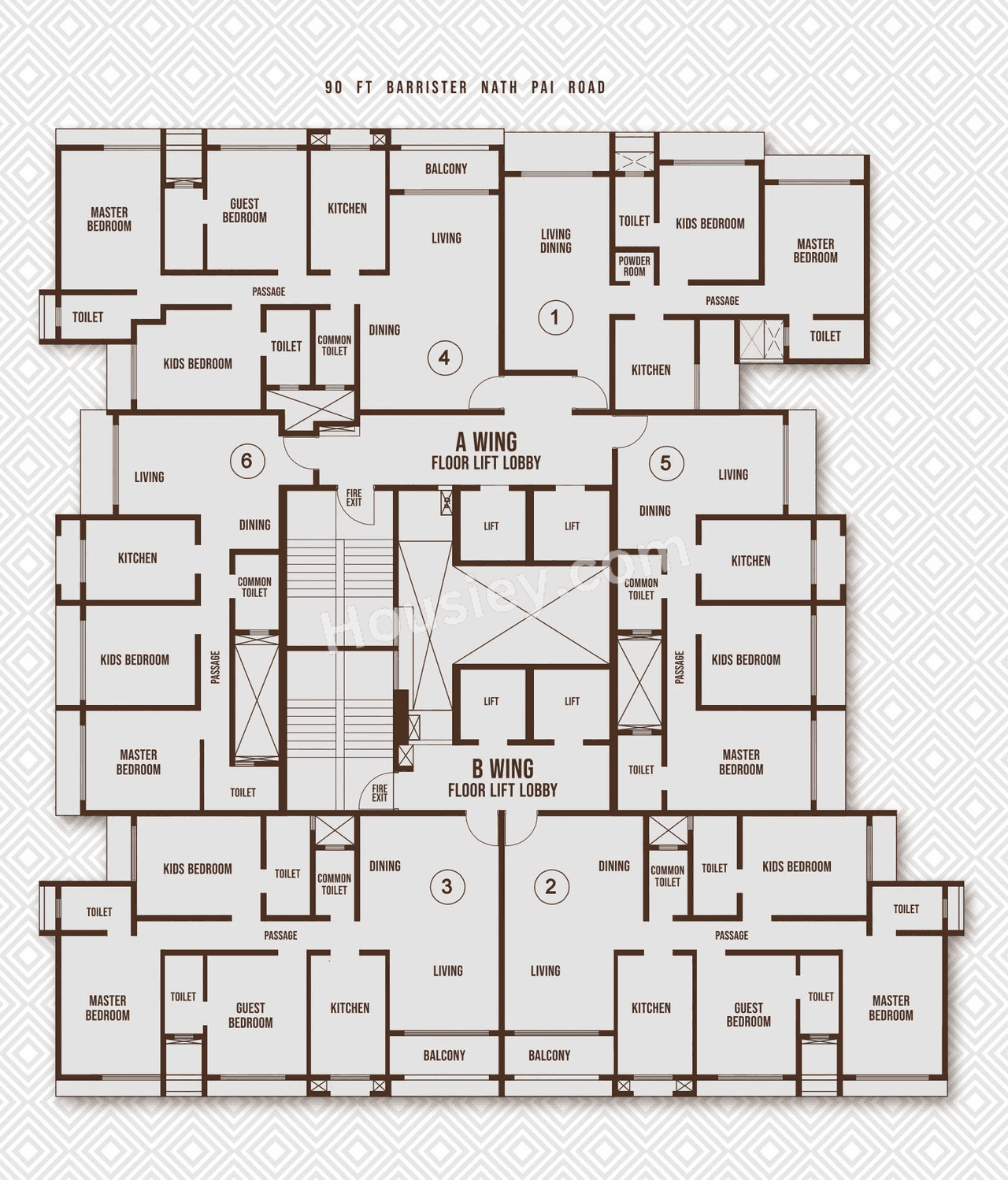 Kabra Embraze Floor Plan