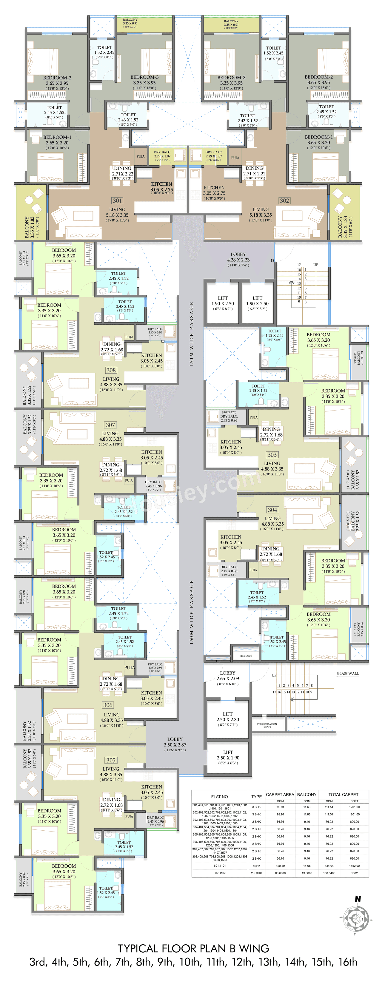 Kakkad Ambiience Vivanta Floor plan 4