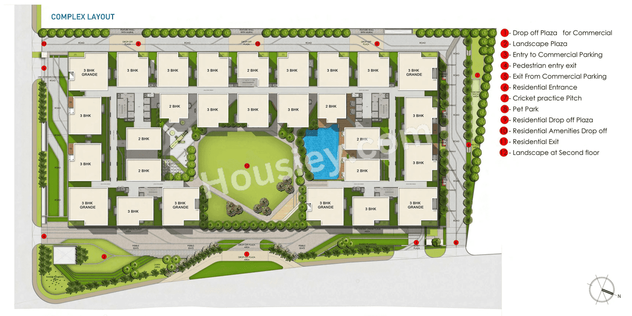 Kalpataru Avante Master Plan