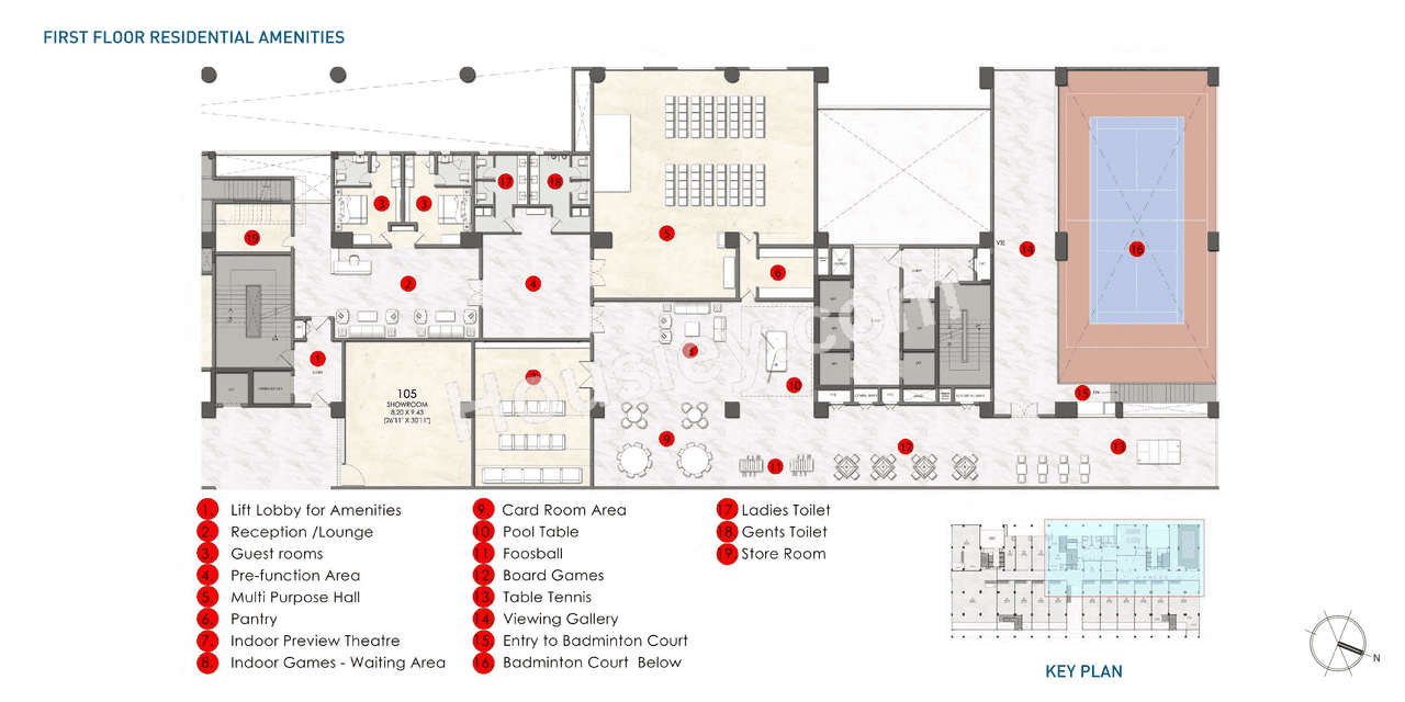 Kalpataru Avante Floor plan 1