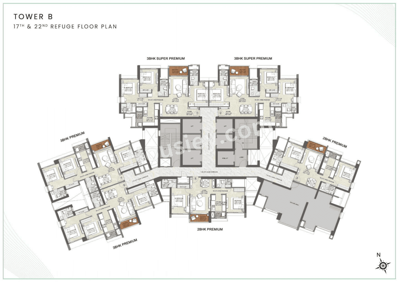 Kalpataru Estella Floor plan 5