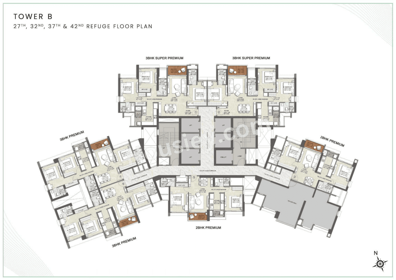 Kalpataru Estella Floor plan 6