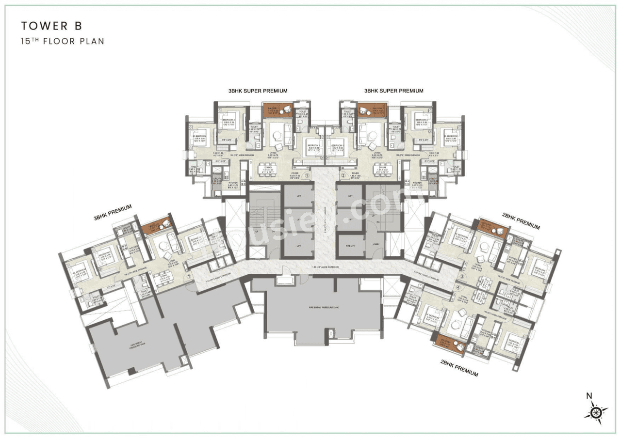 Kalpataru Estella Floor plan 9