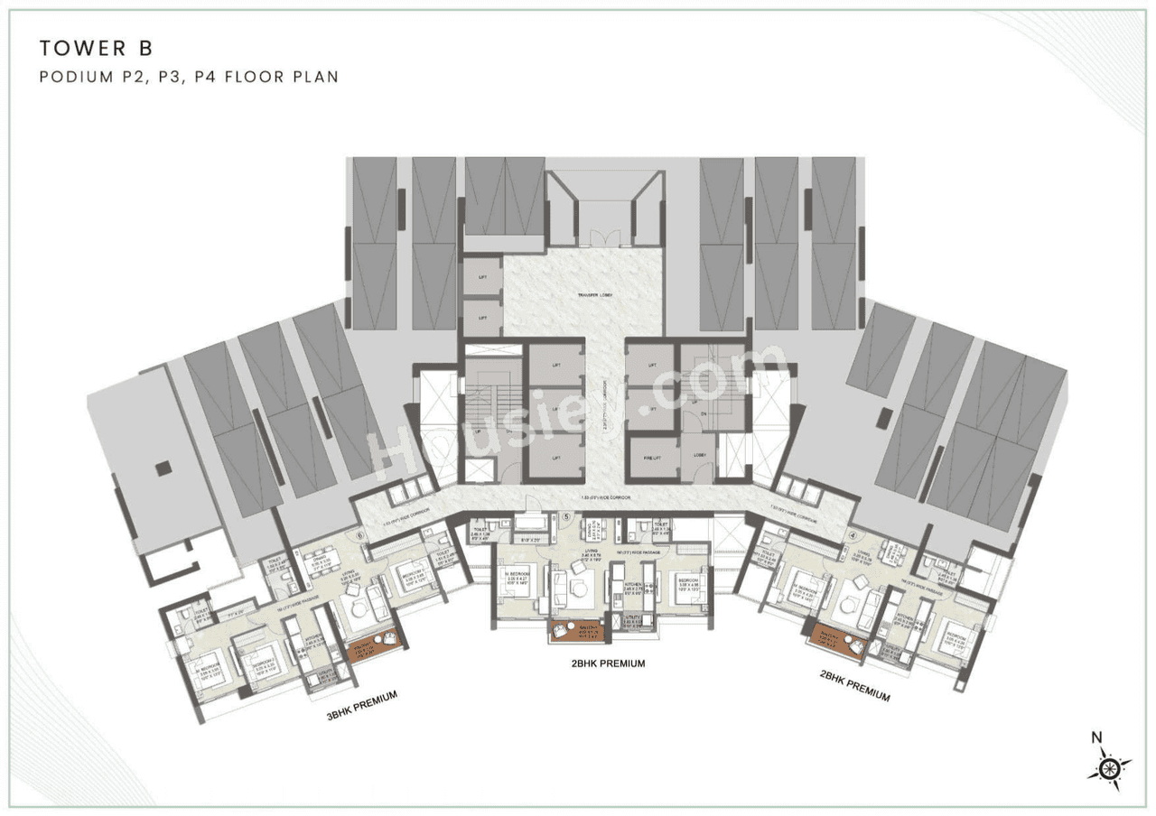 Kalpataru Estella Floor plan 11