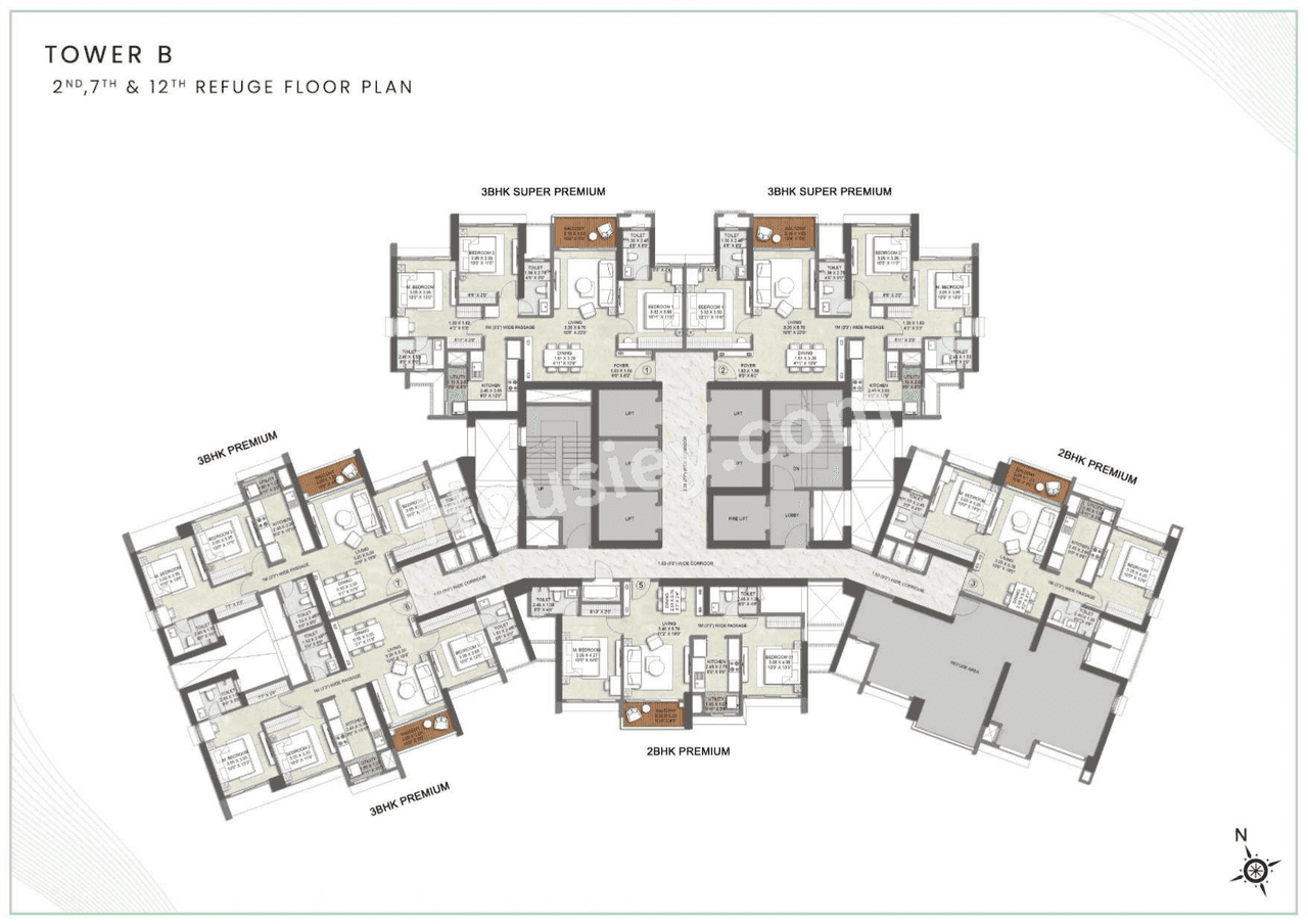 Kalpataru Estella Floor plan 12