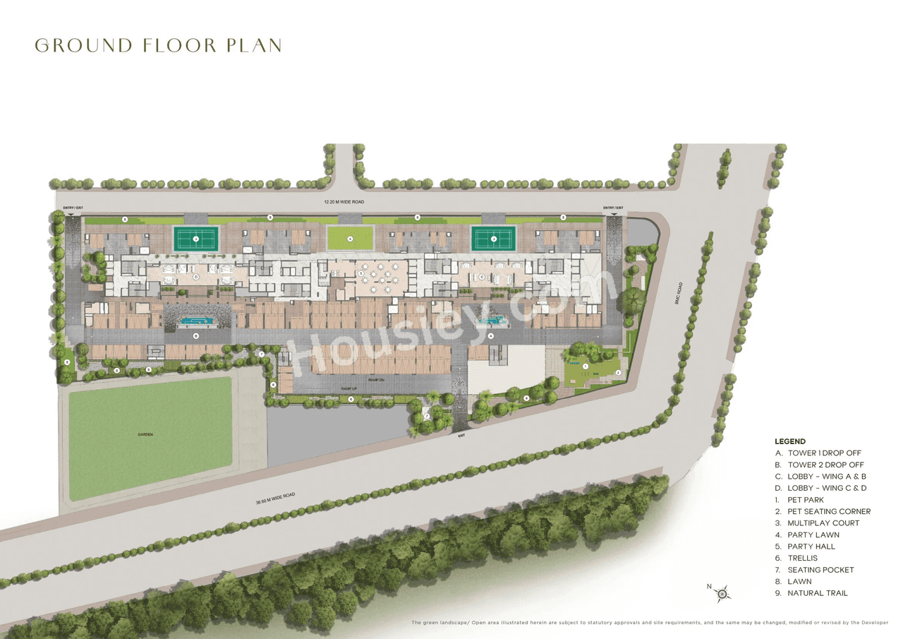 Kalpataru Lokhandwala Floor plan 1