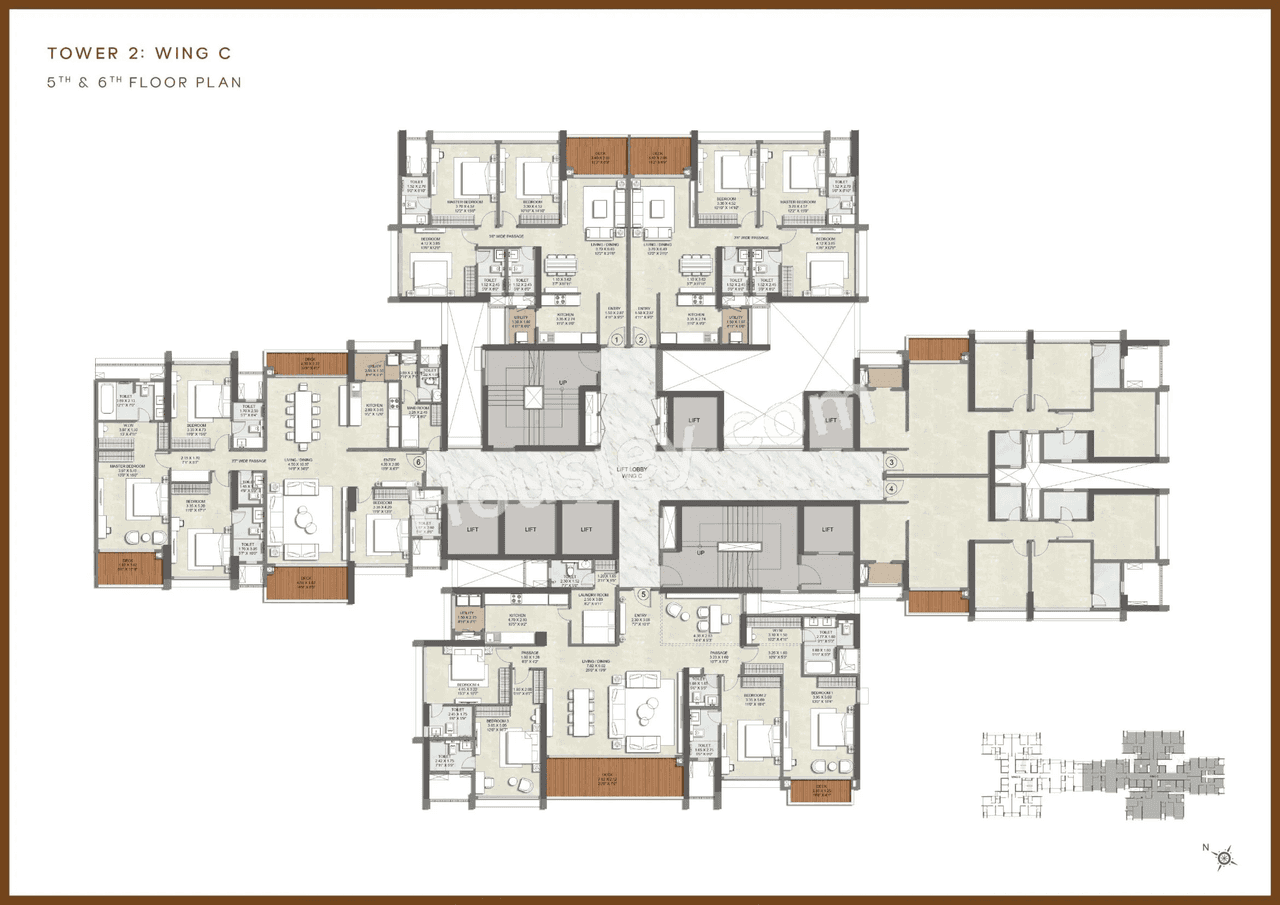 Kalpataru Lokhandwala Floor plan 2