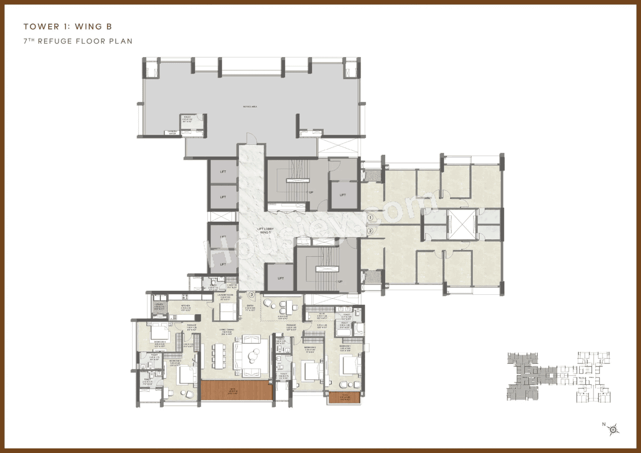 Kalpataru Lokhandwala Floor plan 9
