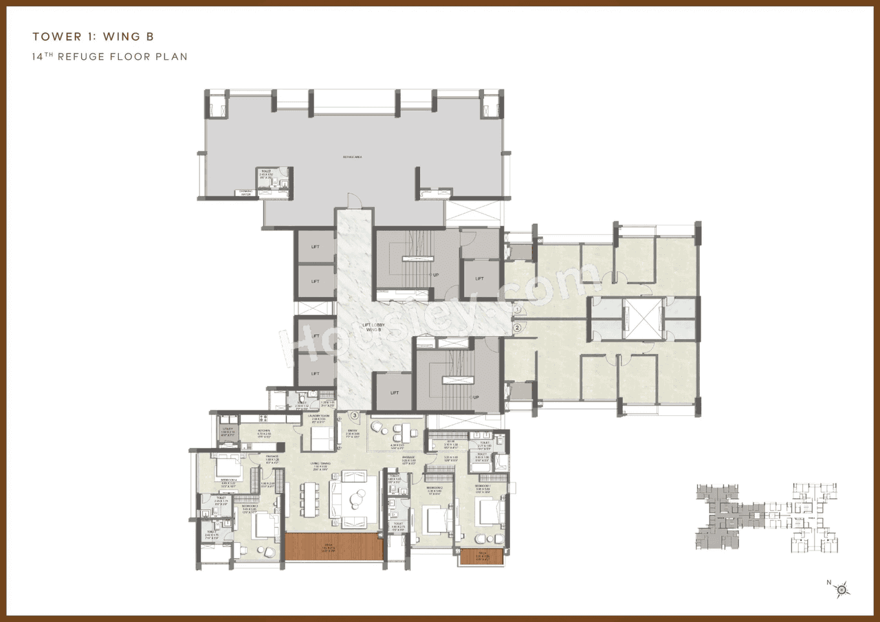 Kalpataru Lokhandwala Floor plan 10