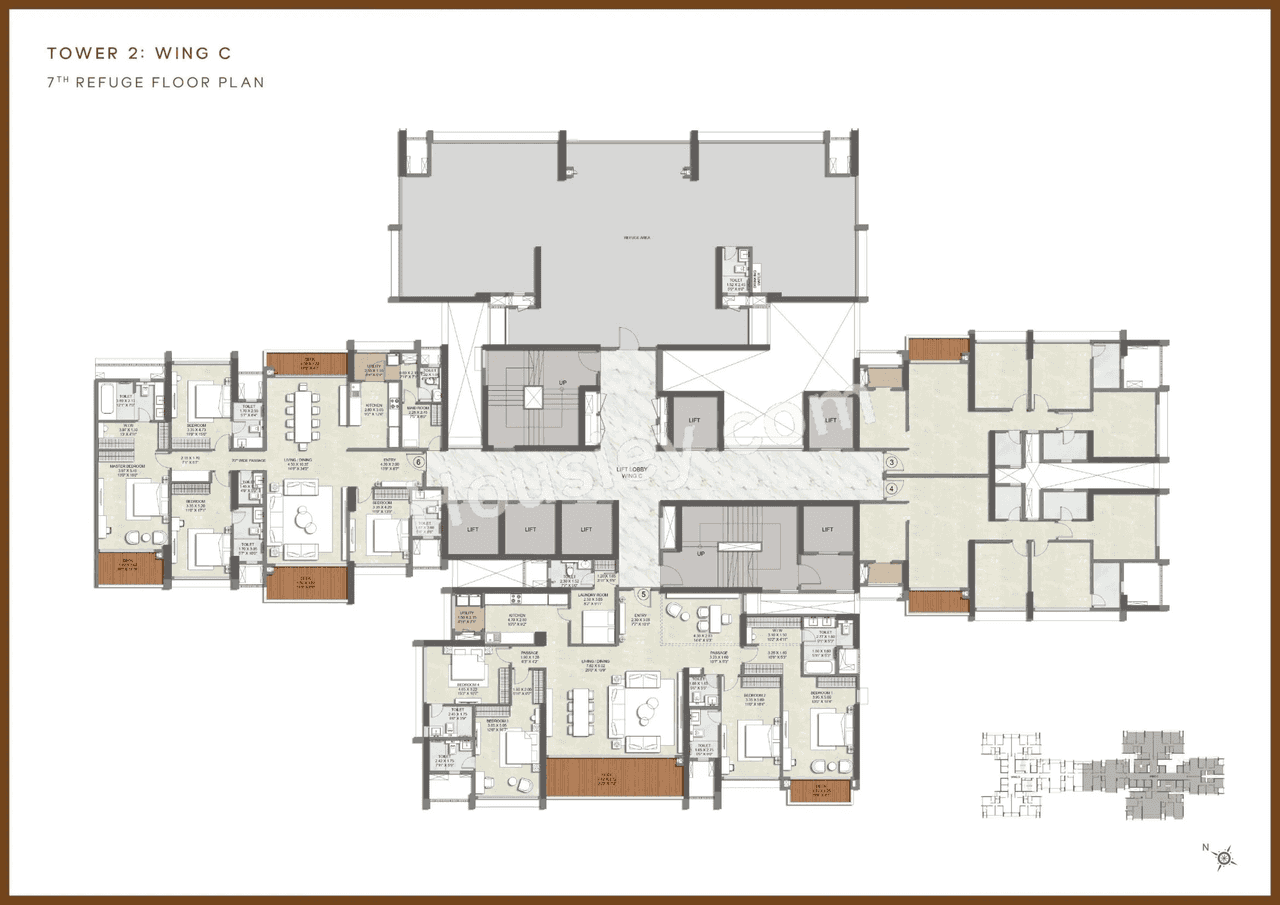 Kalpataru Lokhandwala Floor plan 11