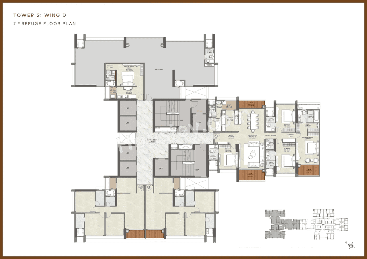 Kalpataru Lokhandwala Floor plan 15