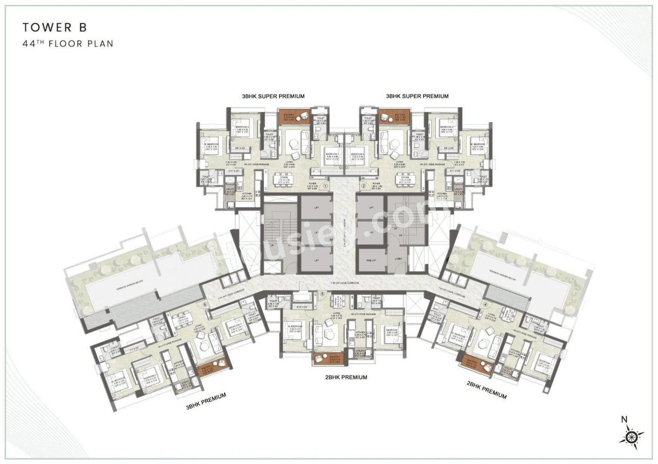 Kalpataru Parkcity Luxury Floor plan 1