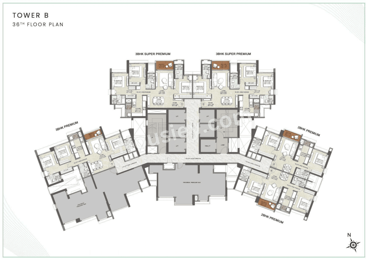 Kalpataru Parkcity Luxury Floor plan 2