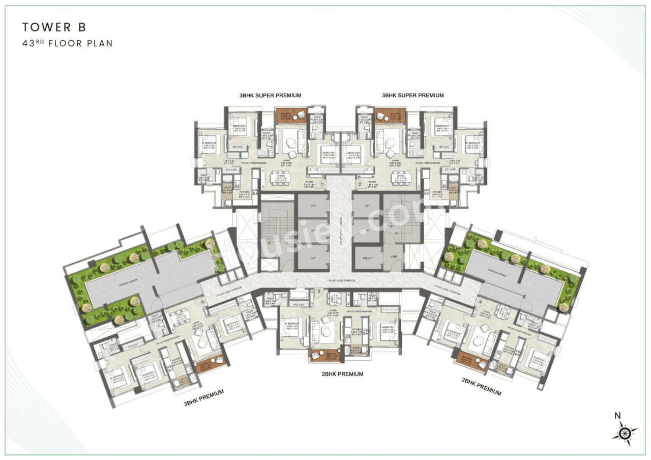 Kalpataru Parkcity Luxury Floor plan 3