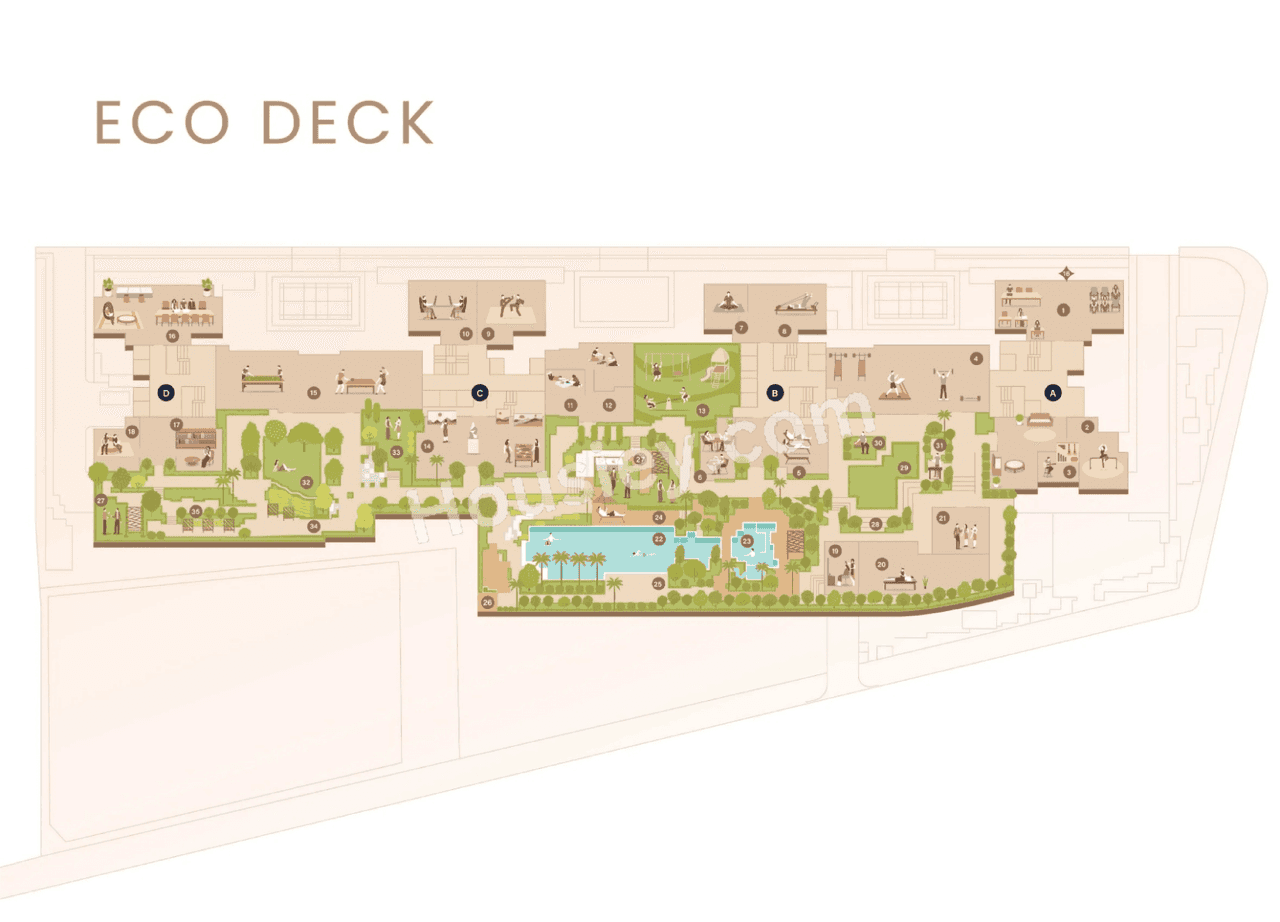 Kalpataru Vian Floor plan 1