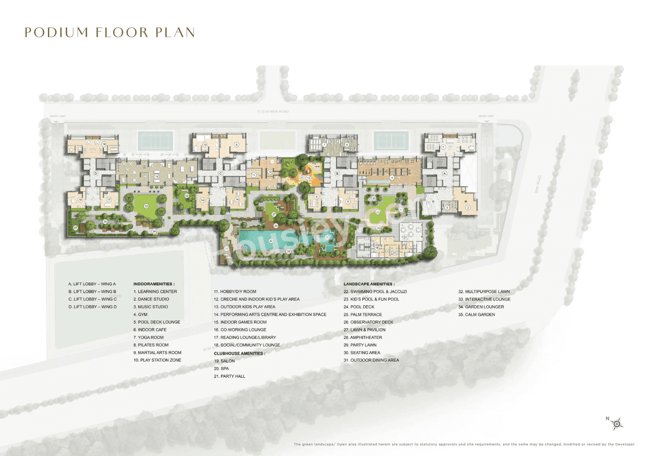 Kalpataru Vian Floor plan 4