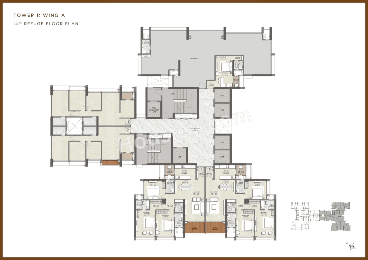 Kalpataru Vian Floor plan 4