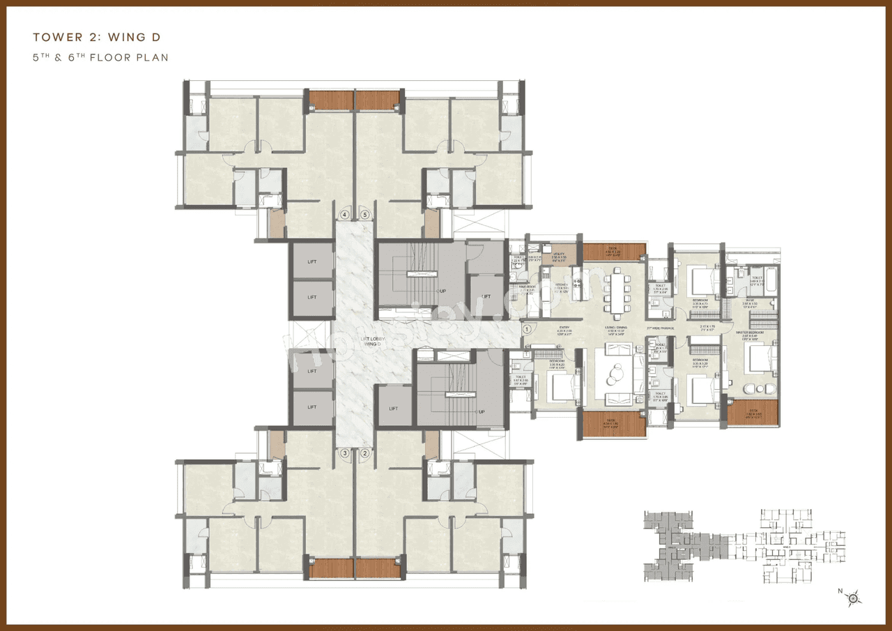 Kalpataru Vian Floor plan 14