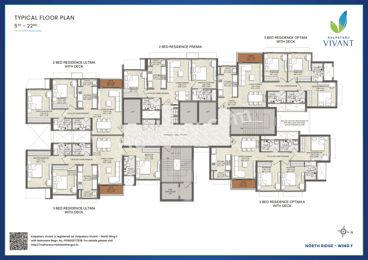 Kalpataru Vivant Floor plan 15